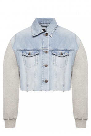 ‘anders’ denim jacket with sweatshirt effect, zdjęcie 1 ‘anders’ denim jacket with sweatshirt effect od AllSaints